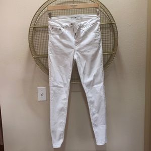 VINEYARD VINES JAMIE HIGH RISE WHITE DENIM